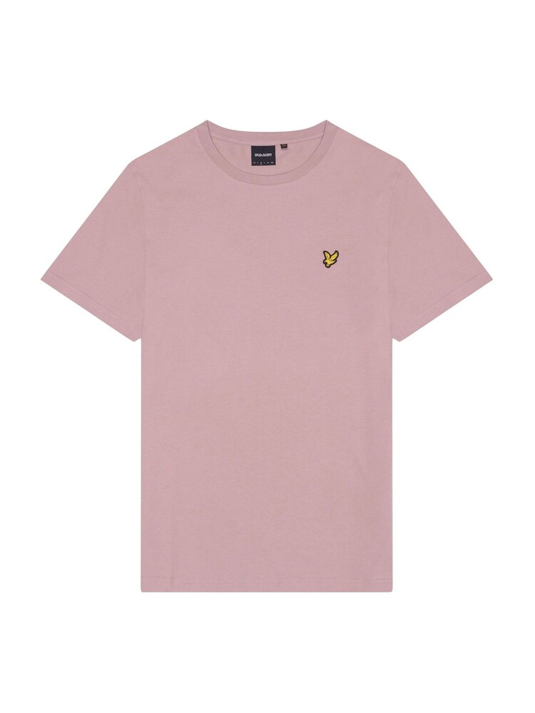 Lyle & Scott Pale Pink Crew Neck Cotton T-Shirt - Image 1 of 4 Lyle & Scott Pale Pink Crew Neck Cotton T-Shirt - Image 1 of 4