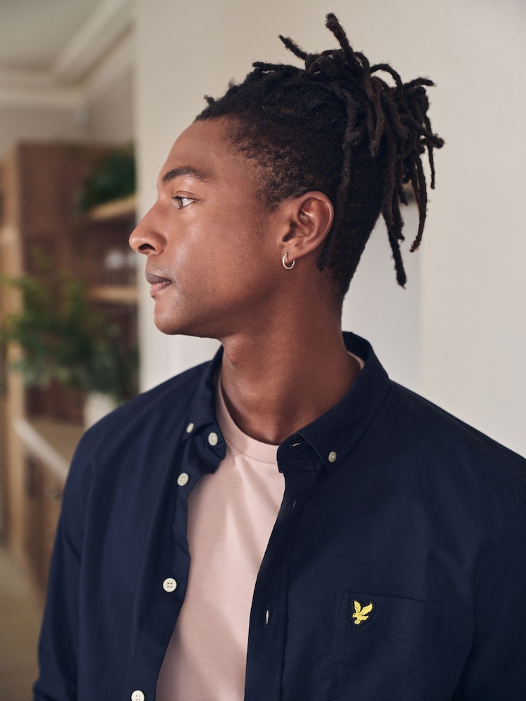 Lyle & Scott Pale Pink Crew Neck Cotton T-Shirt - Image 4 of 5