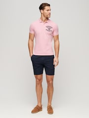 Superdry Blue Indigo Bermuda Shorts - Image 2 of 7