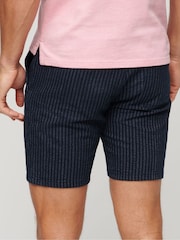 Superdry Blue Indigo Bermuda Shorts - Image 3 of 7