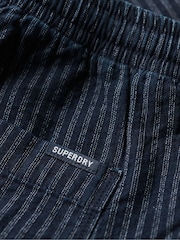 Superdry Blue Indigo Bermuda Shorts - Image 6 of 7