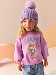 Flieder-Violett - Sweatshirt (3 Monate bis 7 Jahre) - Bild 1 von 8