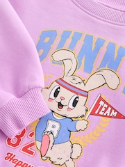 Flieder-Violett - Sweatshirt (3 Monate bis 7 Jahre) - Bild 7 von 8