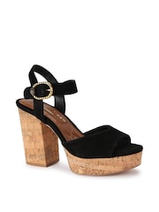 Kurt Geiger London Mayfair Cork Wedge Sandals - Image 5 of 5