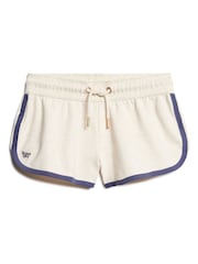 SUPERDRY Nude SUPERDRY Essential Logo Racer Shorts - Image 4 of 6