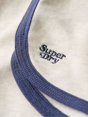 SUPERDRY Nude SUPERDRY Essential Logo Racer Shorts - Image 6 of 6