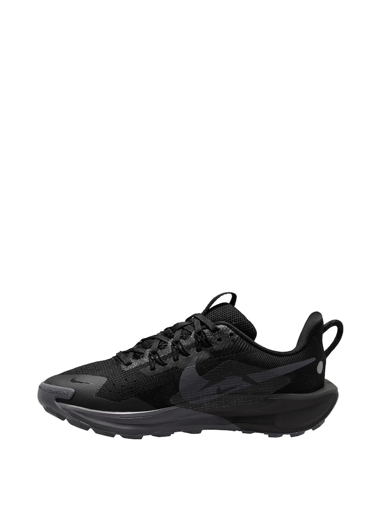 Nike Black Youth Pegasus Trail 5 Running Trainers - Image 2 of 4
