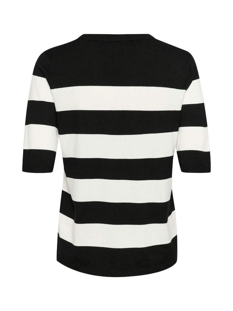 Kaffe Lizza Striped Knit Top - Image 2 of 2