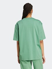 adidas Originals Green Boyfirend 100% Cotton Essential T-Shirt - Image 3 of 7