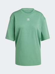adidas Originals Green Boyfirend 100% Cotton Essential T-Shirt - Image 7 of 7