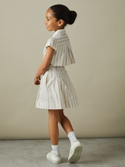 Vestido de rayas de algodón y seda Selena de Reiss - Imagen 4 de 5