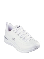 Skechers White Arch Fit 2.0 Star Bound Trainers - Image 1 of 3