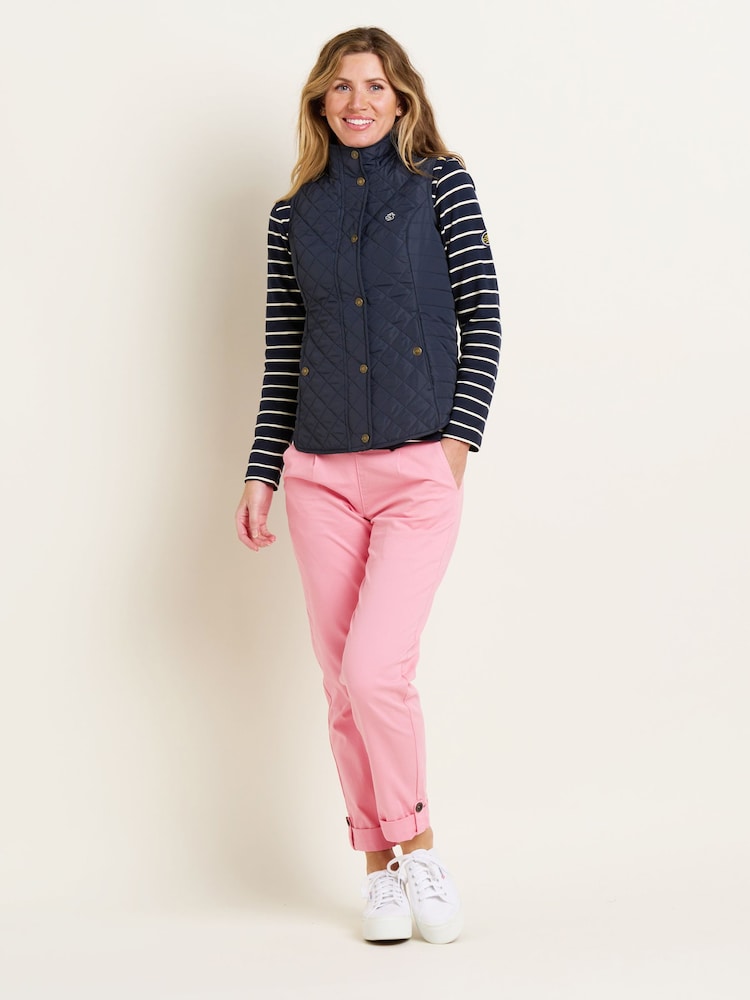 Brakeburn Pink Button Side Trousers - Image 4 of 4