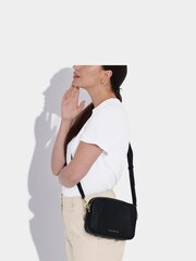 Katie Loxton Black Hana Cross-Body Bag - Image 1 of 4