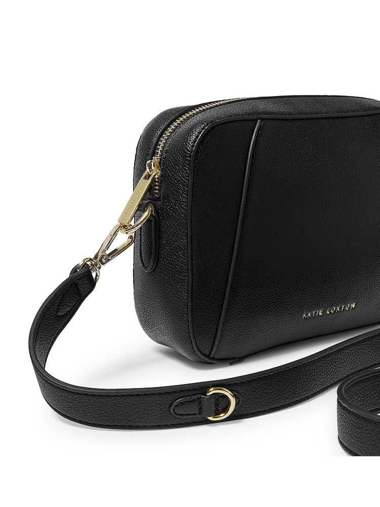 Katie Loxton Black Hana Cross-Body Bag - Image 4 of 4