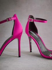 Pink Tabitha Simmons Katie Jewelled Sandals - Image 12 of 18