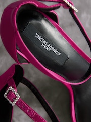 Pink Tabitha Simmons Katie Jewelled Sandals - Image 15 of 18