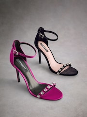Pink Tabitha Simmons Katie Jewelled Sandals - Image 16 of 18