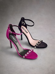 Pink Tabitha Simmons Katie Jewelled Sandals - Image 17 of 18