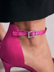 Pink Tabitha Simmons Katie Jewelled Sandals - Image 7 of 18
