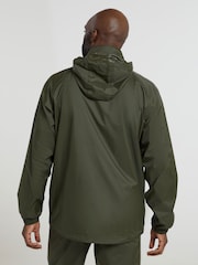 Mountain Warehouse Khaki Green Pakka Mens Waterproof Jacket - Image 3 of 6