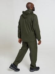 Mountain Warehouse Khaki Green Pakka Mens Waterproof Jacket - Image 5 of 6