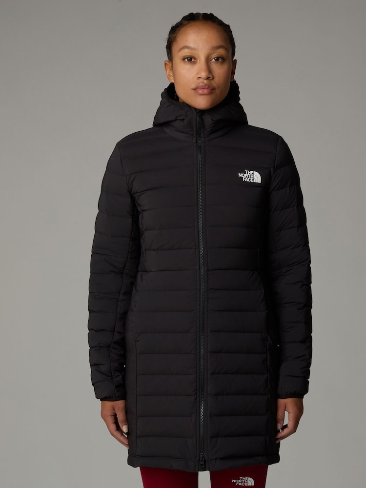 The North Face Black Womens Belleview Stretch Down Parka - Image 1 of 4