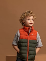 Trespass Orange Oskar Kids Gilet - Image 1 of 6