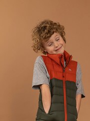 Trespass Orange Oskar Kids Gilet - Image 5 of 6