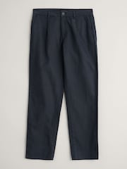 Seasalt Cornwall Blue Short Mens Helmsman Trousers - Image 3 of 4