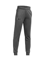 Under Armour Grey Armour Fleece Joggers - Image 3 of 3