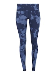 Sweaty Betty Blue Fade Print Full Length Power Workout Leggings - Image 8 of 8