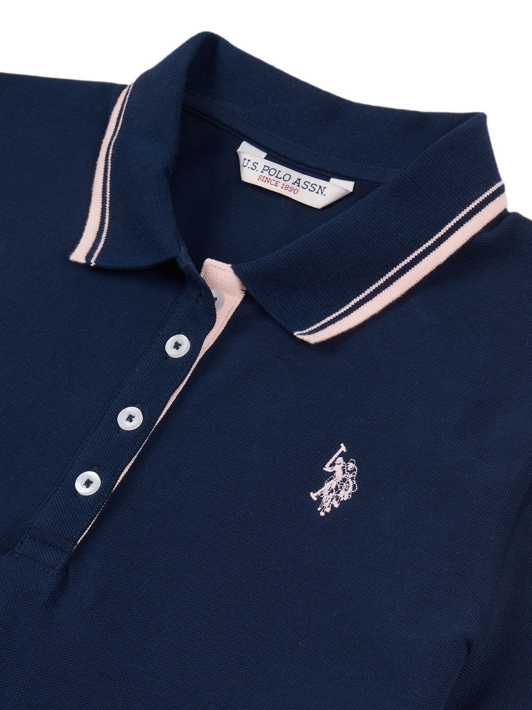 Buy U.S. Polo Assn. Blue Regular Fit Womens Pique Polo Shirt from Next Germany