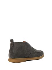 Dune London Grey Camly Lace-Up Chukka Boots - Image 5 of 6