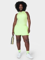 Sweaty Betty Matcha Green Power Match Point Pleat Tennis Skort - Image 1 of 8