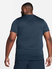 Nike Navy/Silver Dri-FIT Legend Training T-Shirt - Image 6 of 8