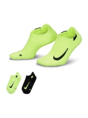 Nike Natural Multiplier Running No Show Socks 2 Pack - Image 1 of 4