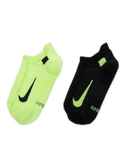 Nike Natural Multiplier Running No Show Socks 2 Pack - Image 2 of 4