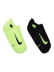 Nike Natural Multiplier Running No Show Socks 2 Pack - Image 3 of 4
