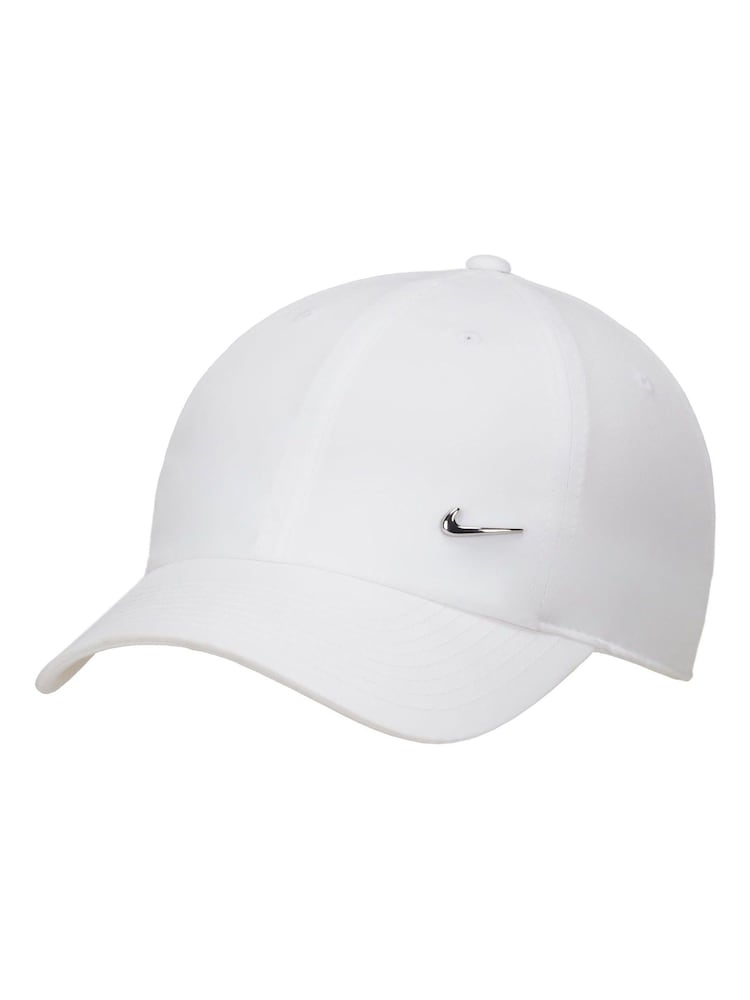 Blanco roto - Nike Dri-FIT Club Unstructured Metal Swoosh Cap - Imagen 1 de 2