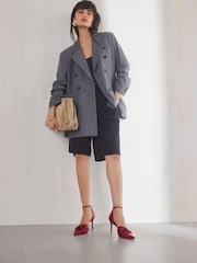 Red Forever Comfort® Standard/Wide Fit Leather Knot Point Toe Heel Court Shoes - Image 4 of 10