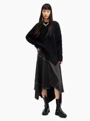 AllSaints Black Agnes Skirt - Image 5 of 7