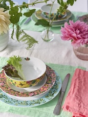 Designers Guild Ikebana Damask Cereal Bowls Set Of 4 - Image 5 of 6