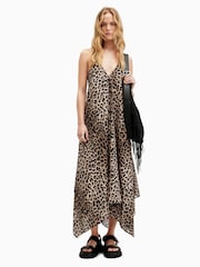 AllSaints 100% Cotton Meria Broderie Dress - Изображение 4 из 5