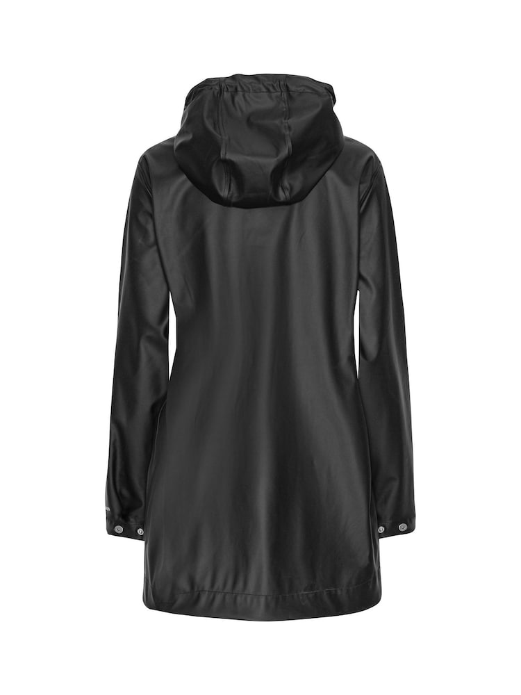 Ilse Jacobsen Straight Fit Lightweight Waterproof Rain Jacket - Image 10 of 10