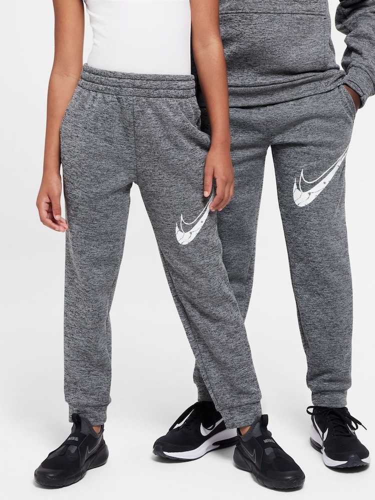 Nike Grey Multi Therma-FIT Fleece Training Joggers - Image 1 of 8