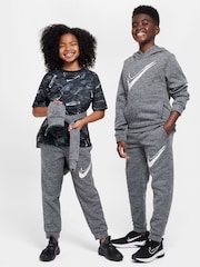 Nike Grey Multi Therma-FIT Fleece Training Joggers - Image 3 of 8