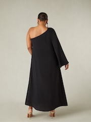Live Unlimited Curve One Shoulder Maxi Dress - Изображение 4 из 6