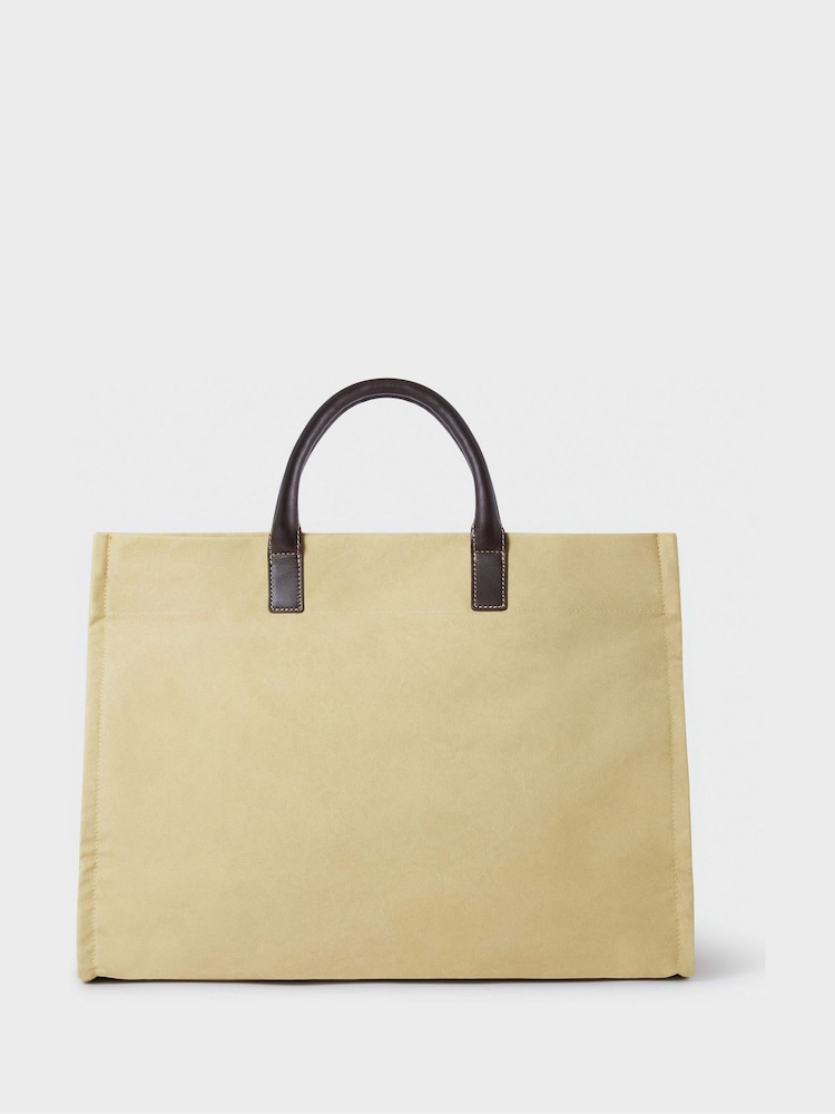 Osprey London The Mac Large Canvas Tote - Image 2 of 4 Osprey London The Mac Large Canvas Tote - Image 2 of 4