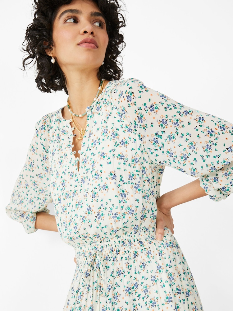Hush Natural Lisa Midi Dress - Image 4 of 4 Hush Natural Lisa Midi Dress - Image 4 of 4